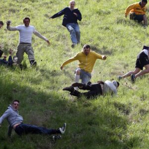 The Cooper's Hill Cheese-Rolling and Wake - England